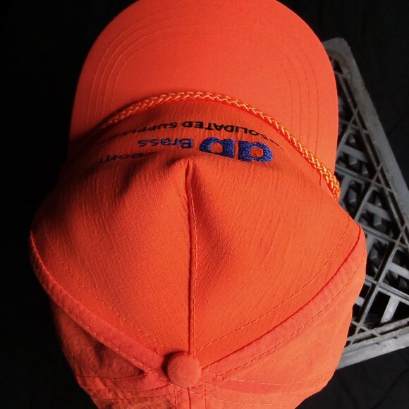 Deadstock Vintage Dearborn Brass Consolidated Supply Rope Snap Trucker Hat - Picture 6 of 8